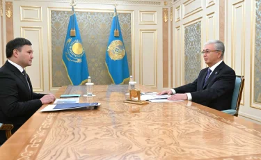 Глава государства встретился с председателем правления АО НК «КазМунайГаз»