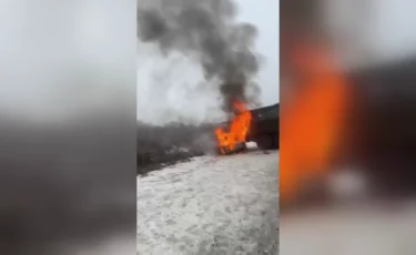 Қызылордада жантүршігерлік жол апатынан жүргізуші қаза тапты