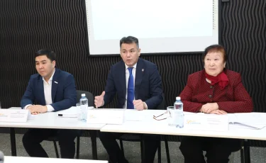 Сотрудники крупной компании Алматы выразили поддержку предстоящему референдуму