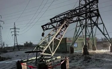 Қолайсыз ауа райы: Қызылорда облысында 10-нан астам елдімекен жарықсыз отыр