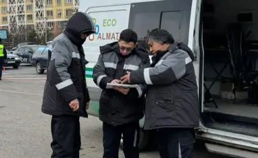 В Алматы во время проверок выявили превышение эконорм у автотранспорта