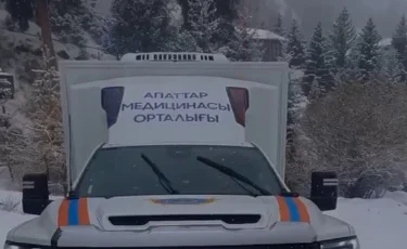 Алматы тауында құтқарушылар зардап шеккен туристке көмек көрсетті