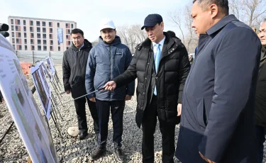 В Турксибском районе Алматы продолжается реализация инфраструктурных и социальных проектов