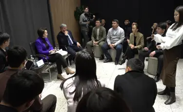 Алматинская молодежь поддержала проект новой Конституции