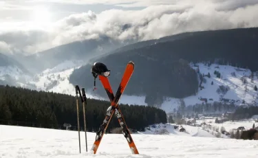 Казахстанец показал лучший результат в истории страны в прыжках на лыжах с трамплина