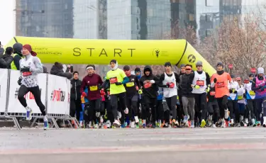 Winter Run: 15 февраля в Алматы частично перекроют некоторые участки улиц