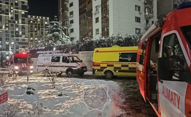 Алматыдағы тұрғын үй кешенінде өрт шықты