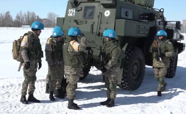 Около 140 десантников Алматинского гарнизона готовятся к миротворческой миссии