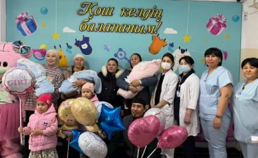 Шымкентте үшем дүниеге келді