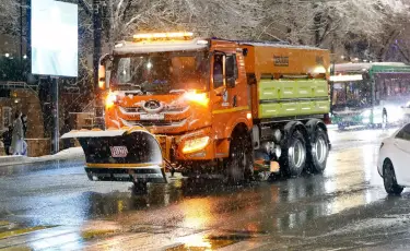 Коммунальные службы Алматы готовы к снегопаду