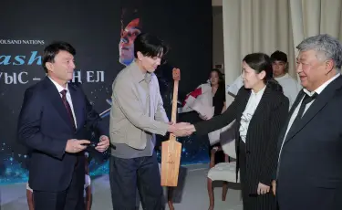 В Музее Ыкылас были представлены 70 музыкальных инструментов Димаша Кудайбергена