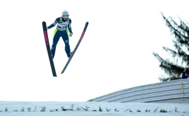 Шаңғымен тұғырдан секіруден Илья Мизерных Қазақстан тарихындағы ең үздік нәтижені тіркеді