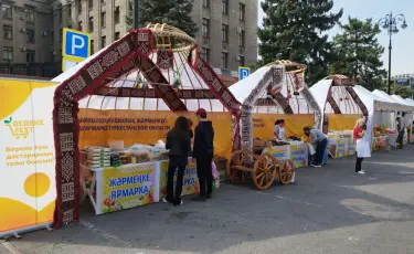 Миллион жителей и гостей города посетили ярмарки выходного дня в Алматы