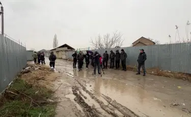 Тараздық тұрғындар қалада тұрып тобықтан батпақ кешіп жүруге мәжбүр