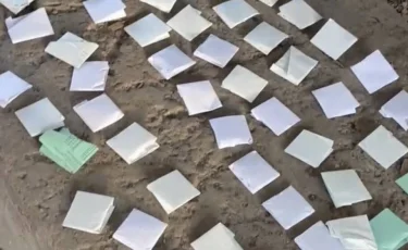 Сбыть не удалось: более 100 свертков с наркотическим веществом изъяли полицейские Жетысу