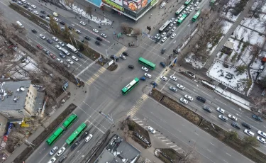 Алматыда жүктемесі жоғары қиылыстардағы кейбір бағдаршамның жұмысы өзгереді