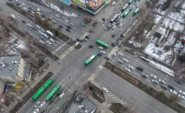 Алматыда жүктемесі жоғары қиылыстардағы кейбір бағдаршамның жұмысы өзгереді