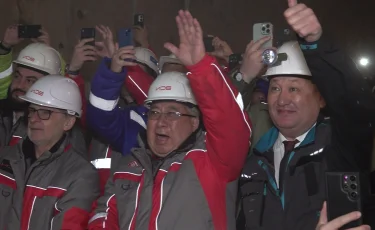 В Алматы завершена пробивка тоннелей до новой станции метро