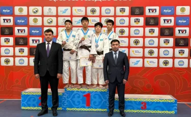 Алматинские дзюдоисты стали победителями чемпионата Республики Казахстан
