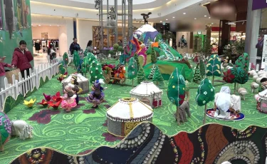 Наурыз в каждом квартале: Алматы встречает весну рекордным количеством арт-объектов