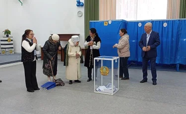 Жительница Алматы на 101-м году жизни проголосовала на референдуме