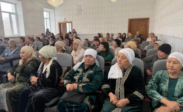 Саран қаласында конституциялық өзгерістер бойынша қоғамдық кездесу өтті