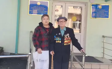 100-летний ветеран ВОВ принял участие в Референдуме по проекту новой Конституции