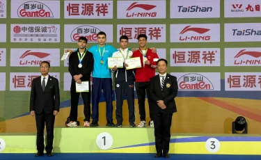 Историческое золото: алматинец Богдан Неумывакин стал чемпионом мира по ушу-саньда