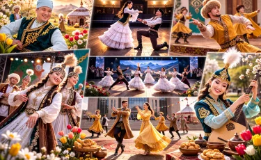 Наурызнама: театры Алматы зажгли в ритме «Қара жорға»