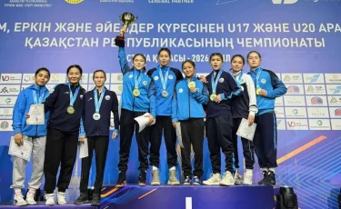 Алматылық спортшы қыздар әйелдер күресінен Қазақстан чемпионатында табысты өнер көрсетті