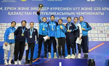 Алматинские спортсменки успешно выступили на чемпионате Казахстана по женской борьбе среди U20 и U17