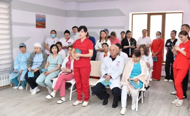 В Шымкенте обсудили проект Конституции с медицинскими работниками