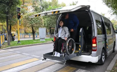 «Инватакси» в Алматы в день референдума предоставляет услуги бесплатно