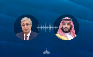 Президент  Сауд Арабиясының тақ мұрагерімен телефон арқылы сөйлесті