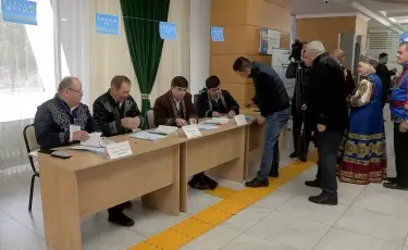 Шымкентте референдум қалай өтіп жатыр
