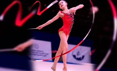 Казахстанская гимнастка завоевала золотую медаль на турнире в Греции