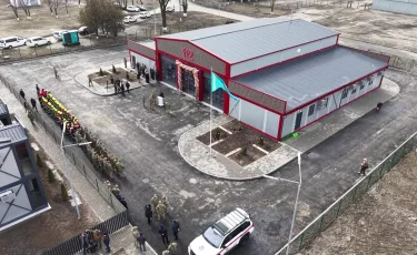 В Алматы открыли два пожарно-спасательных комплекса не имеющих аналогов в СНГ