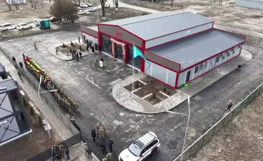 В Алматы открыли два пожарно-спасательных комплекса не имеющих аналогов в СНГ