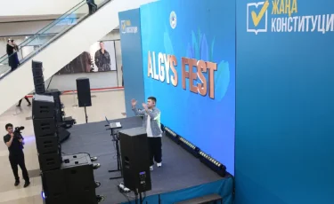 «ALGYS FEST» концерті аясында 5000-нан астам алматылық референдумды қолдады