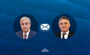 Глава государства поздравил Председателя Президиума Боснии и Герцеговины