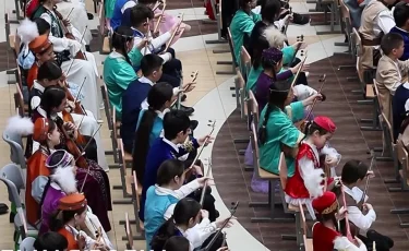 На музыкальной волне: Павлодар накануне наполнился звуками Великой степи