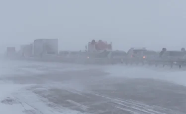 Елде ауа райы күрт бұзылып, бірқатар өңірде боран күшейді