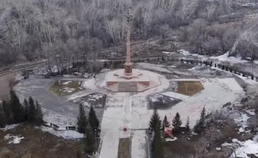 Ко Дню госсимволов: в Семее активно строят знаковую площадь