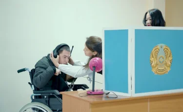 Ұлытау облысында ерекше қажеттілігі бар 421 адам үшін арнайы дауыс беру кабиналары дайындалды