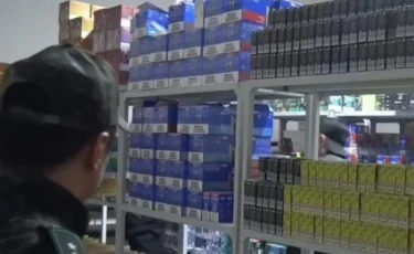 Крупная партия запрещённых электронных сигарет изъята в Павлодарской области