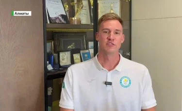 Золотой пловец Казахстана призывает молодежь прийти на Референдум 15 марта