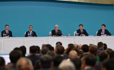 Выступление Касым-Жомарта Токаева на ІІІ республиканском форуме депутатов маслихатов всех уровней