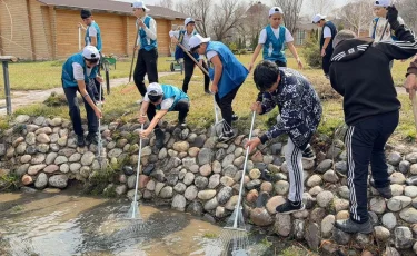 Қазақстанда «Мөлдір бұлақ» ауқымды экологиялық акциясы басталды