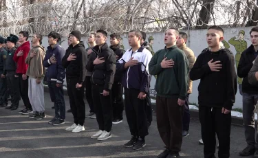 Алматыда  жас сарбаздарды әскерге шығарып салу рәсімі өтті