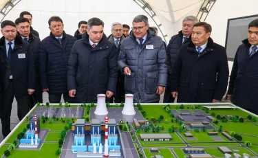 Олжас Бектенов проверил ход исполнения поручений Президента по строительству ТЭЦ в Кокшетау